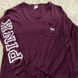 VS PINK LONG SLEEVE